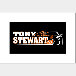 #20 Tony Stewart Fan Posters and Art